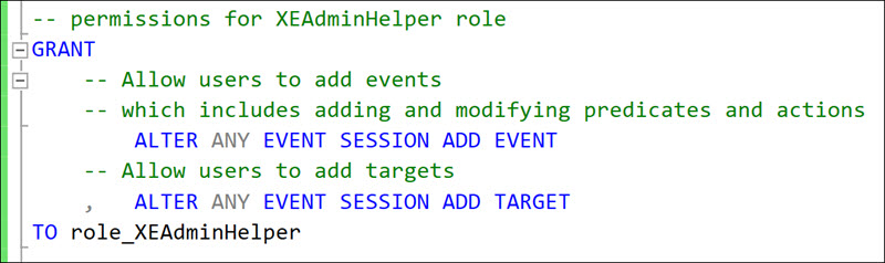 XEvent AdminHelper role Permissions