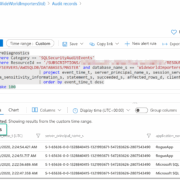 Audit records in Azure EventHub